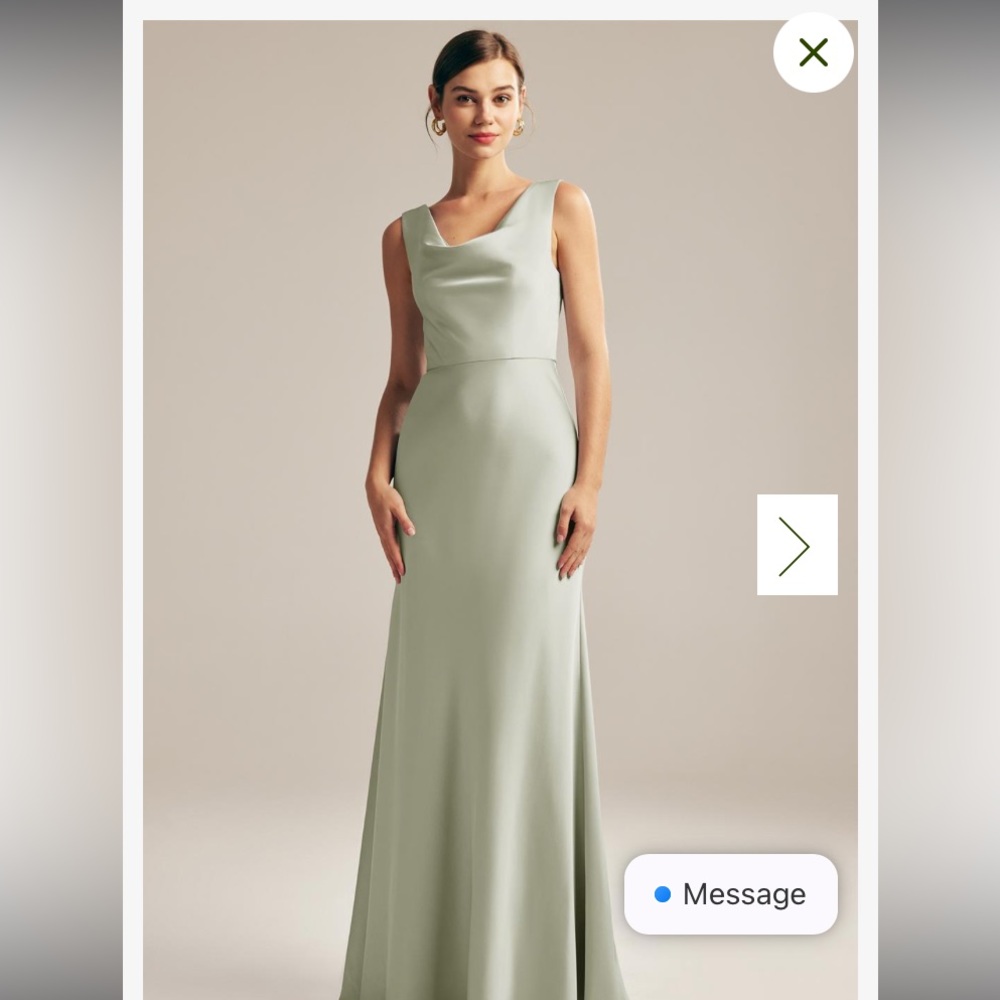 Satin Bridesmaid Dress